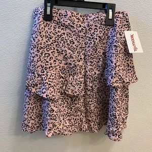 Japna Cheetah Print Skirt NWT